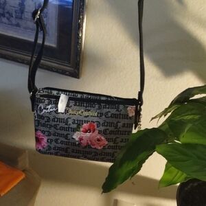 Juicy Couture Floral Print Crossbody Bag